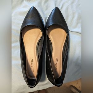 Call It Spring Black Ballet Flats